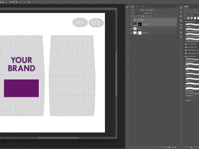 Product Cosmetic Bottle Lotion 3D model