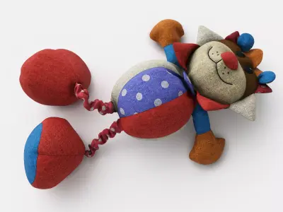 Toy Lion 3D model