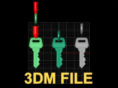 Key Pendant Style 2 3D print model