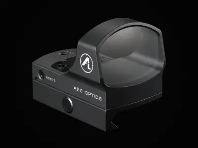 DeltaPoint - Reflex Sight  Low-poly 3D model