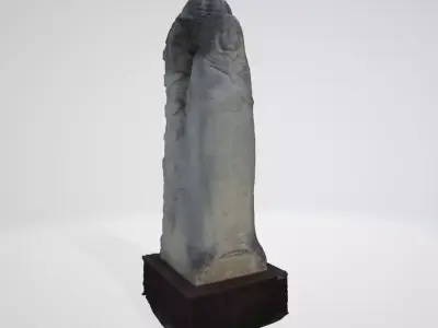 monument10 stone statue 3D model
