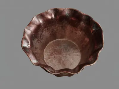 Copper Bowl 3D model
