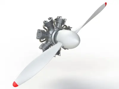 Propeller 3D model by VA3DCADesign