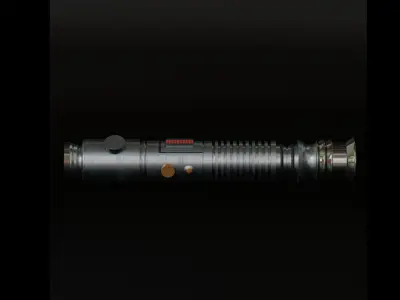 Ki-Adi-Mundis Lightsaber 3D model