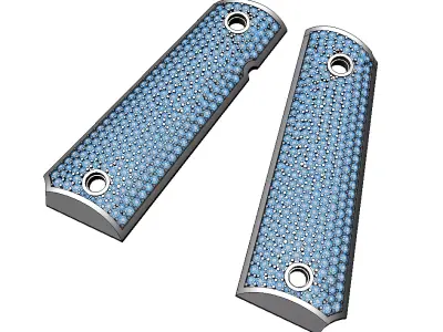 Colt 1911 grips 3D print model