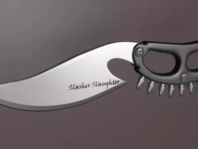 Knife Slasher 3D model