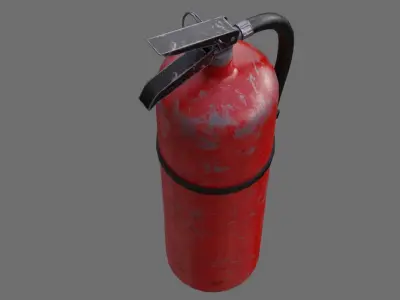 Fire Extinguisher 1B Low-poly 3D model