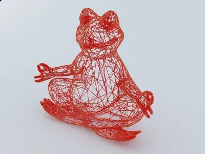 Free Frog Model Free 3D model
