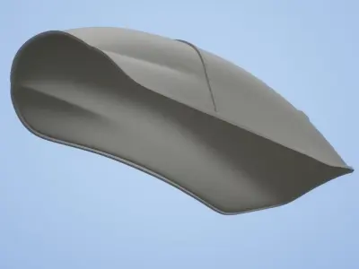GI JOE SKYSTRIKER - cockpit - escape hatch 3D print model