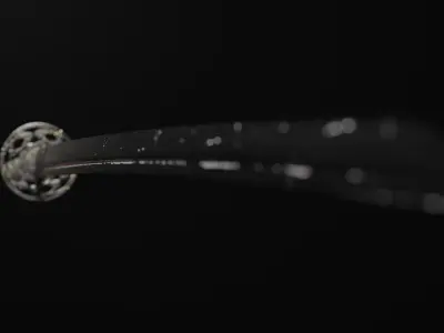 Old Katana  3D model
