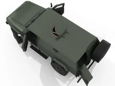 Military vehicle 3D model buy