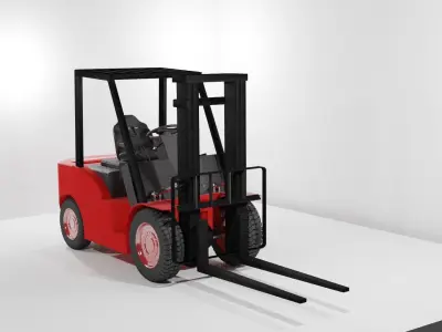 Forklift 3D model shop