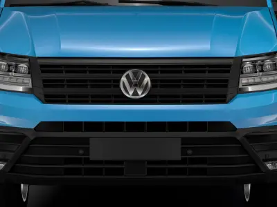 WV Crafter Van L4H3 2017 3D model