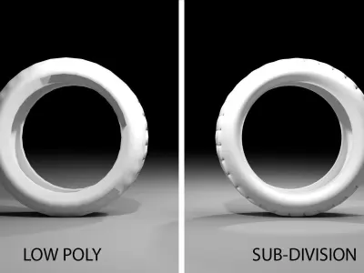 Tyre 3 3D model