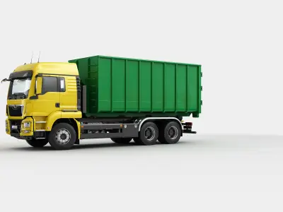 Multilift Truck 6X4 3D model