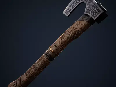 Nordic Axe 3D model purchase