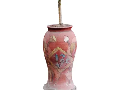 Pottery Decor - Photogrammetry 3D model