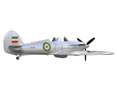 Hawker Hurricane Trainer MK2c 3D model
