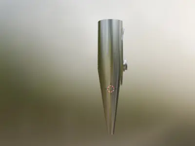 Principal Organ Pipe Low-poly 3D model