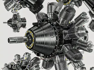 Aircraft Engine   3D model