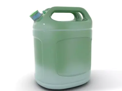 Olive Green Container model pack Low-poly 3D model