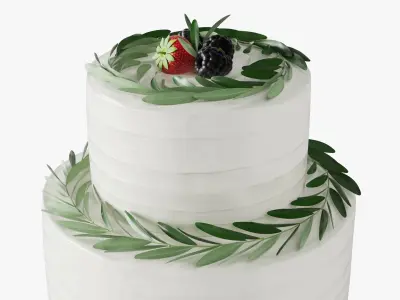 Wedding Cake 03 3D model