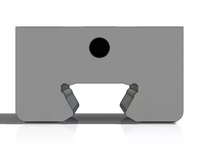 Carro Guia Linear SSR15XWYSSPB1021B THK Linear Guide Car 3D model