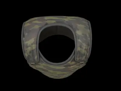 6B2 Body Armor Low-poly 3D model