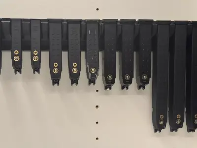 Glock Mag Rack System Free 3D print model