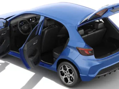  MG 3 2025 with interior 