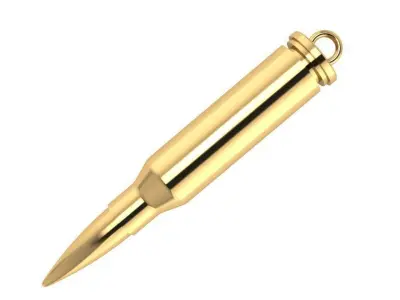 Bullet Pendant 0523 3D print model