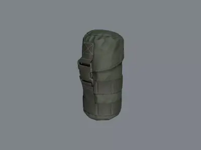 Bottle pouch Low-poly 3D model purchase