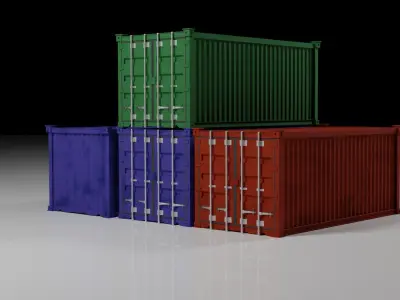 Shipping Container 3D model