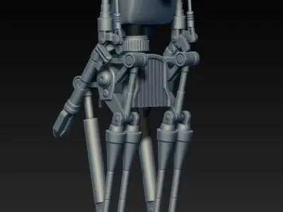 8D8 Droid Articulation 3D print One12 Scale files 3D print model