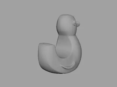 Toy Duck Low-poly 3D model