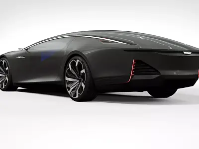2022 Cadillac InnerSpace Concept 3D model