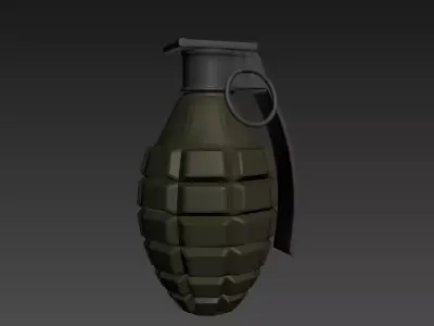 Grenade 3D model 5