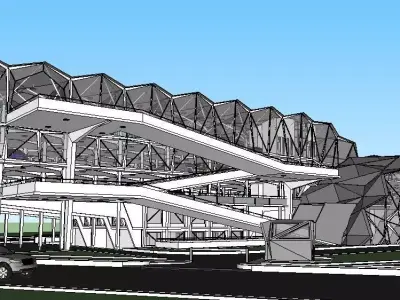 Sketchup Parking building PP3 3D model