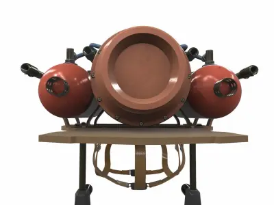 Jet pack 8 3D model
