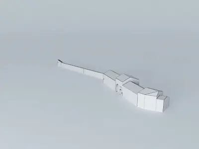 Castle buildings Free 3D model