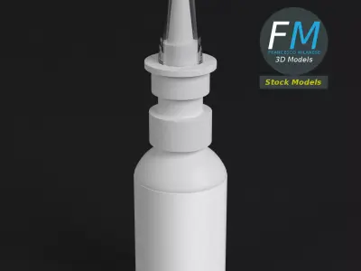 Pharmaceutical spray 3D model