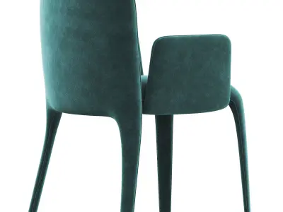 Modern dining chair 3D model purchase