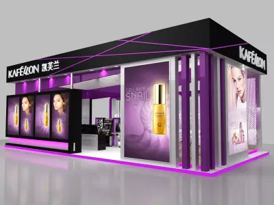 Exhibition - Area -6X12-3DMAX2012-06 3D model