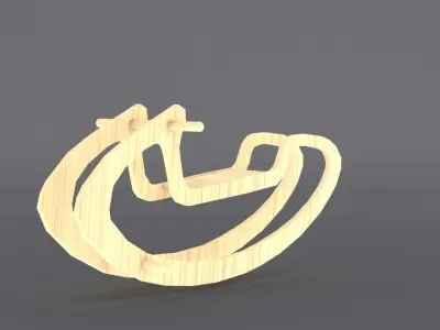 KONIK NA BIEGUNACH VIO  Free low-poly 3D model
