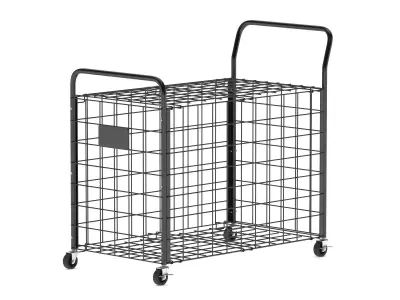Handball Portable Ball Cage Trolley 3D model
