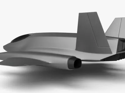 Racing Spaceship Proxima 3D model