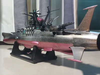  Space Battleship Yamato 3D print model
