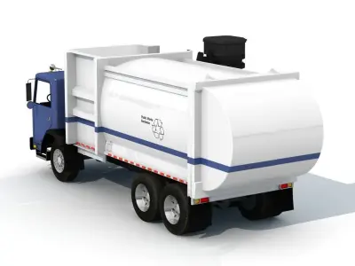 Garbage Truck 3D model