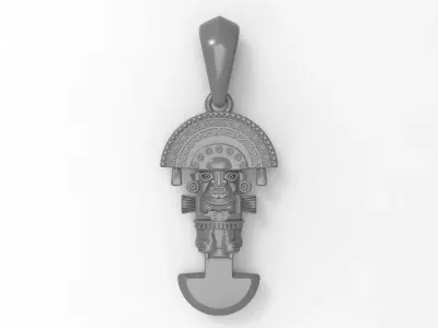 inca pendant 3D print model