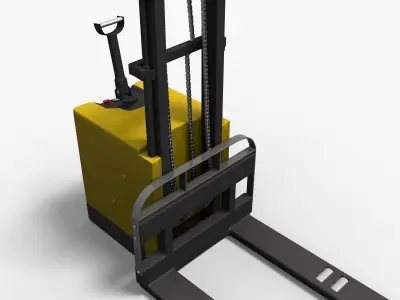 Hand pallet truck 02 3D model